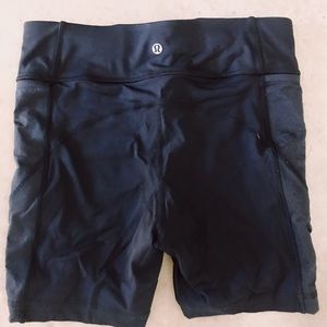 Lululemon size 8 black shorts